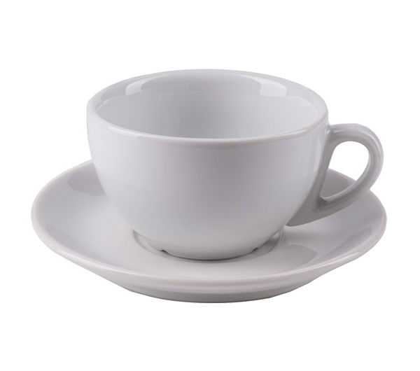 "MILANO" Latte Cups (IPA) 300ml - white